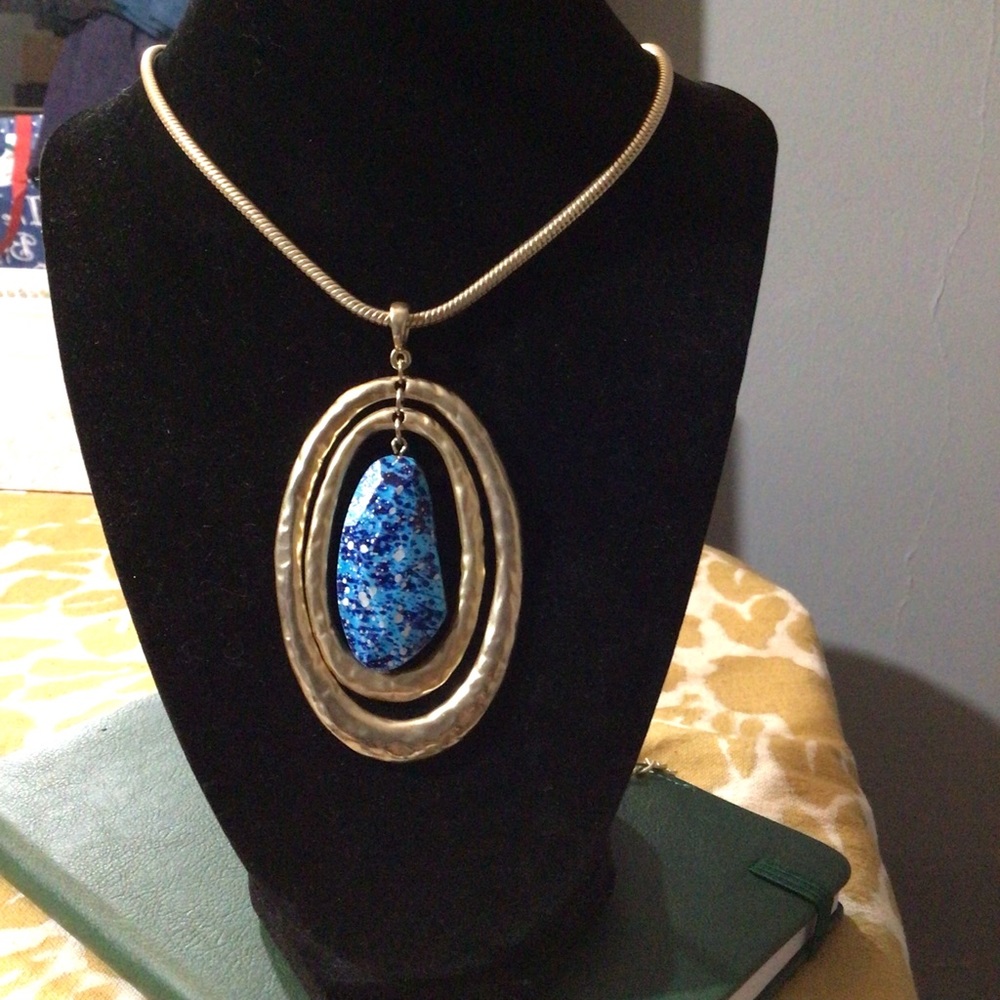 Chico’s Long Pendant Necklace JT